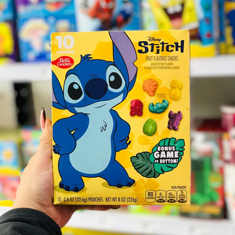 Gomitas Disney Stitch Fruit Flavored Snacks