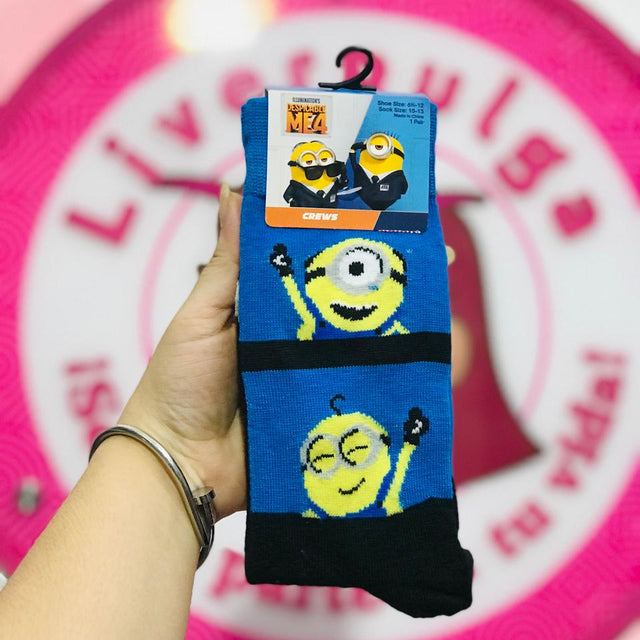 Calcetines Largos Minions Mi Villano Favorito 4 Originales