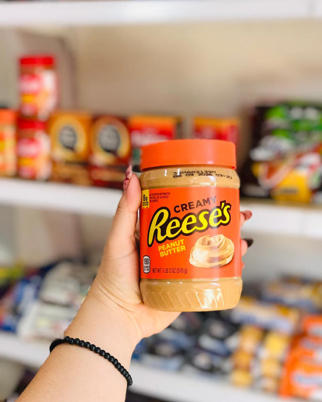 🥜 Reese's Creamy Peanut Butter 510 g
🥜 Crema de Cacahuate Reese's Creamy 510 g